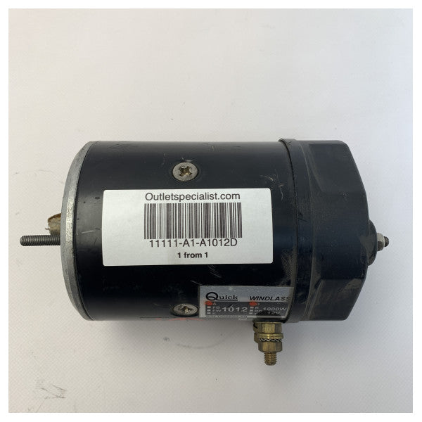 BRUGT Quick A1012D 1000W - 12V elektrisk ankerspilsmotor