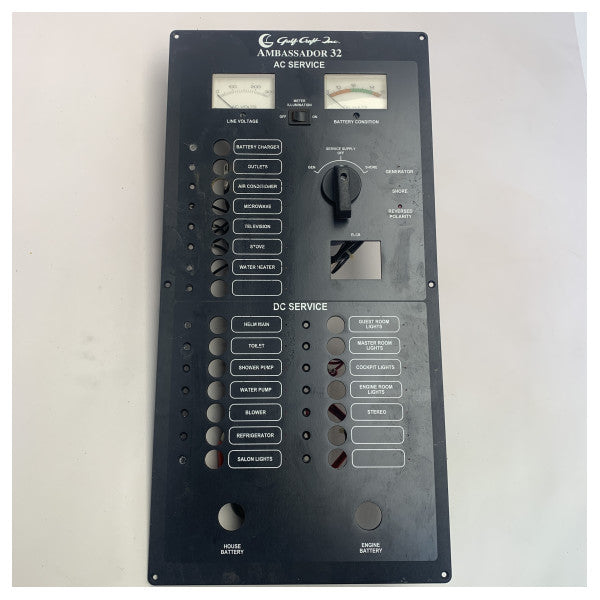 Bieden: Gulf Craft Ambassador 32 AC | DC Switch panel