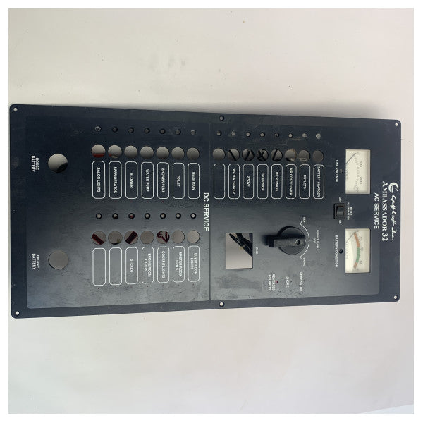 Gulf Craft Ambassador 32 AC | DC switch panel