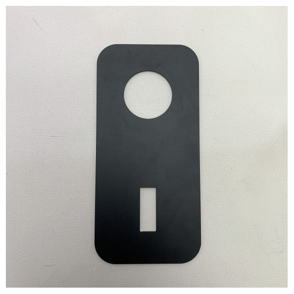 Elka ettgreppsblandare för väggmontage med pip svart - 433050