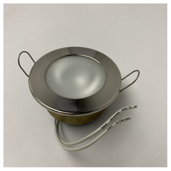 مصباح كشاف هالوجين هالوجين 24 فولت هالوجين كشاف هالوجين من الفولاذ المقاوم للصدأ من طراز Cantalupi ARGO G4 20W