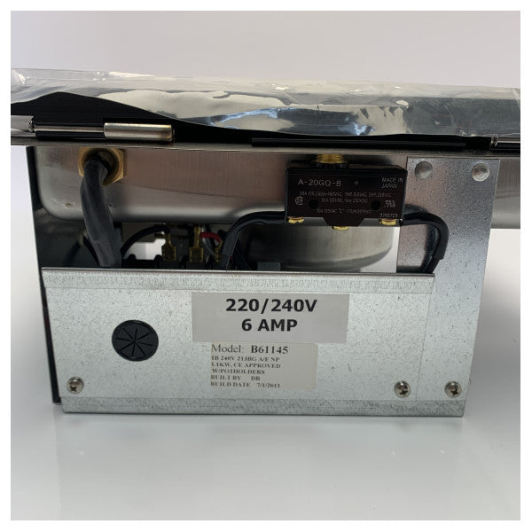 Jednopalnikowa kuchenka elektryczna na alkohol Kenyon B61145 ze stali nierdzewnej