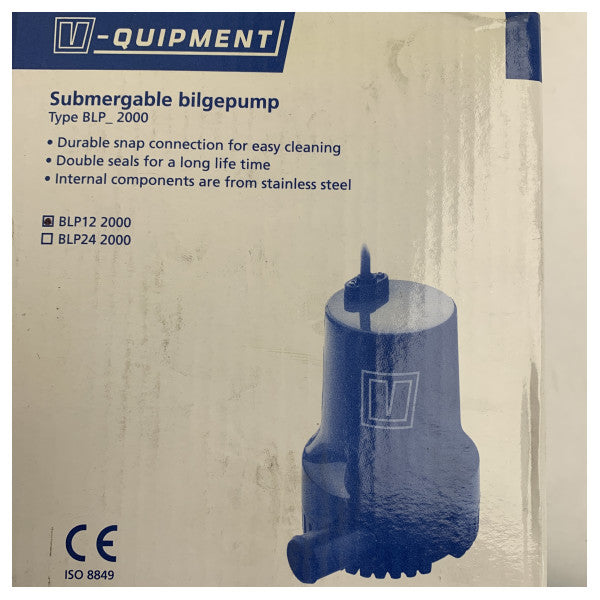 Pompa zęzowa Vetus BLP122000 7600 l/h 12V