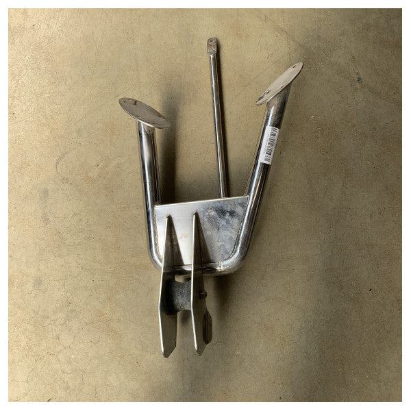 Performance Edelstahl-Bugspriet mit Ankerrolle - L380 mm