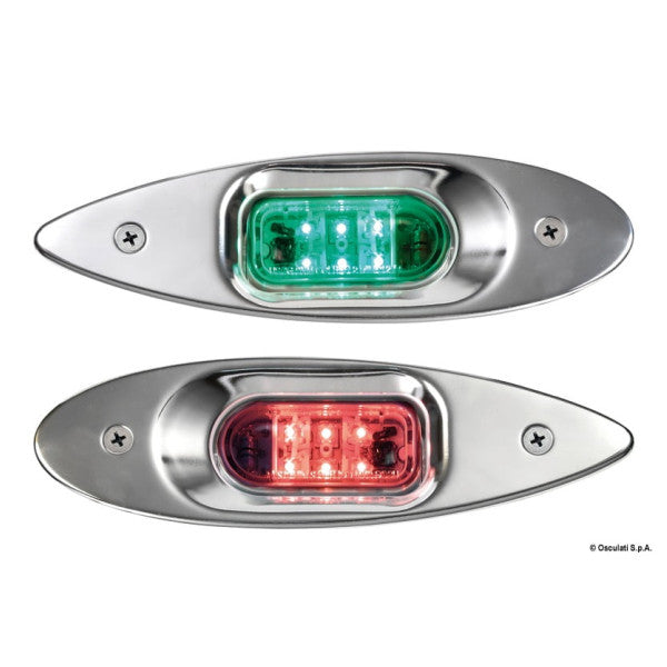 Easterner stainless steel build in port and starboard side navigation light - C91012