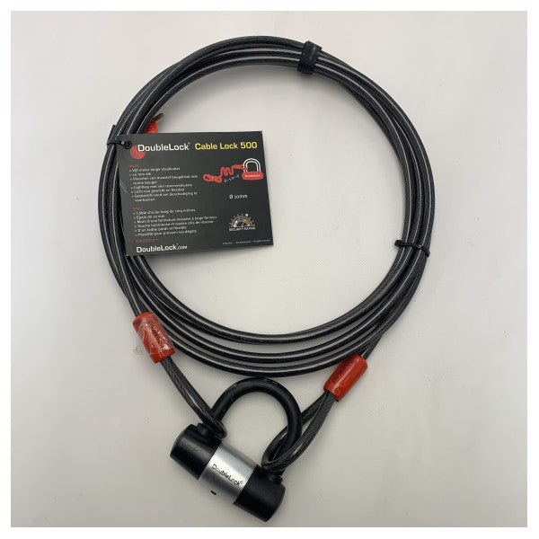 Çift Kilitli kablo kilidi 500 500 cm yüksek kaliteli tekne kilidi