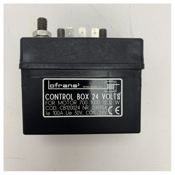 Кутия за управление на котвена лебедка Lofrans 700 - 1000 - 1200W 24V - CB120024