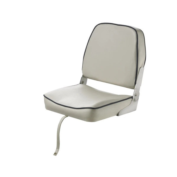 Vetus CHFSWW silla de pescador clásica plegable blanca