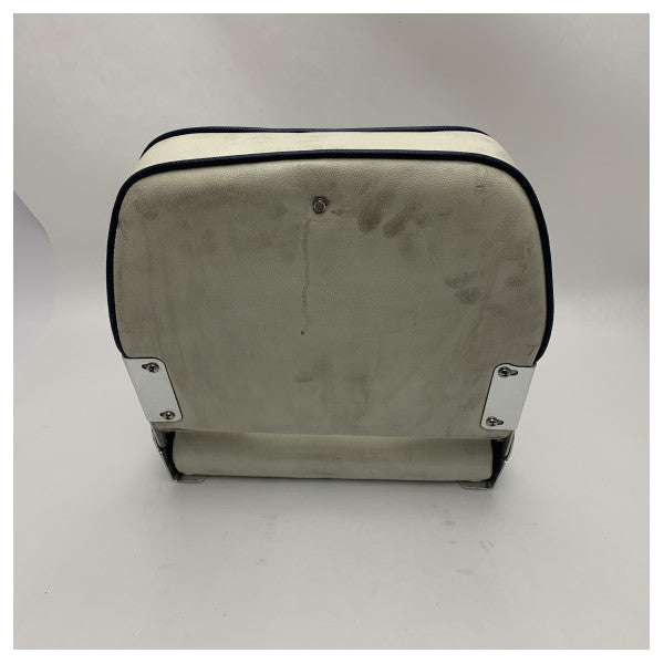 Vetus CHFSWW silla de pescador clásica plegable blanca