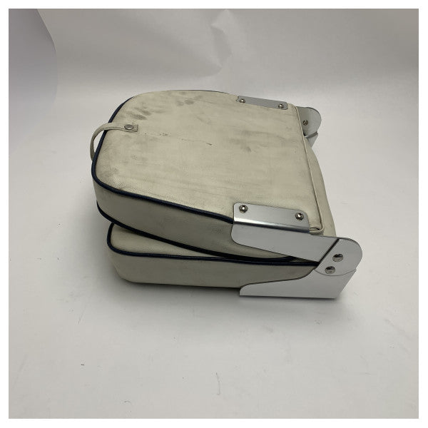 Vetus CHFSWW silla de pescador clásica plegable blanca