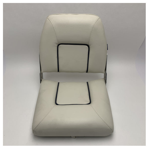 مقعد توجيه الطيار القابل للطي القابل للطي باللون الأبيض من Vetus CHFSW