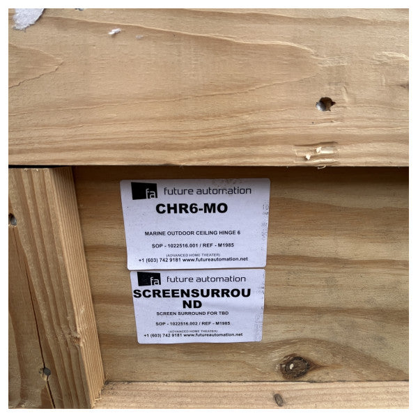 Future Automation CHR6-MO dobradiça para TV de teto exterior marítima