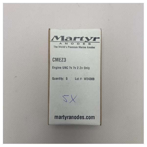 Martyr engine cooling system replacement zinc anode