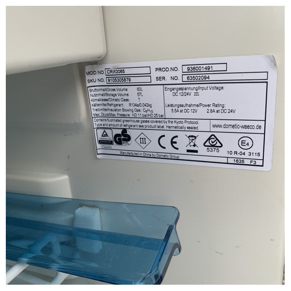 Ψυγείο με συμπιεστή Dometic Weaco Coomatic CRX65 65L 12/24V