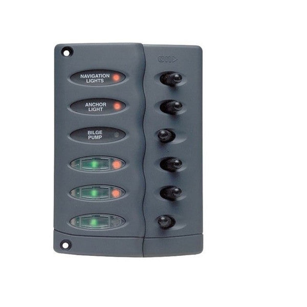 BEP switch panel DC 6 function water proof - CSP6-F