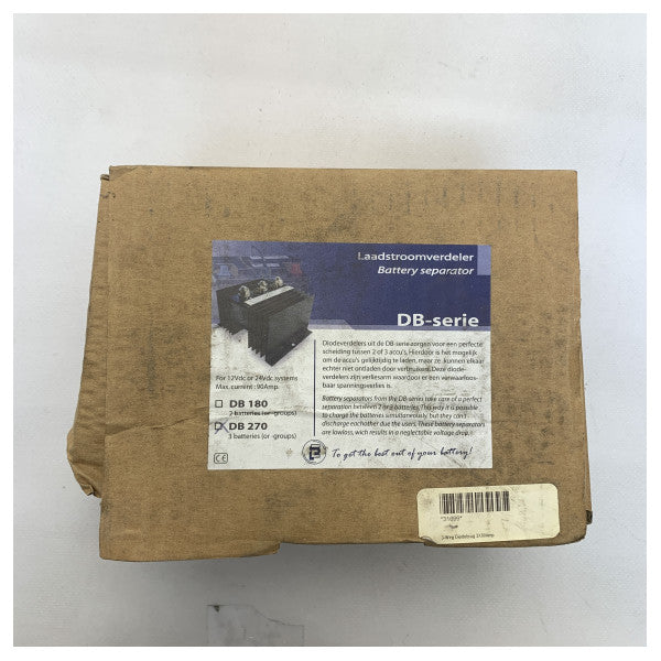 Xenteq DB270 3-Wege-Ladeströmungsverteiler | Diodenbrücke 12V - 90 Ampere