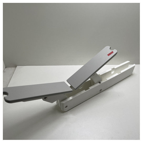 Foldable DINGHY platform bracket white with rubber