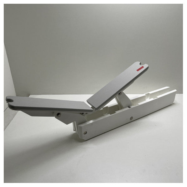 Foldable DINGHY platform bracket white with rubber