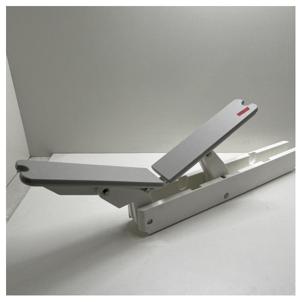 Foldable DINGHY platform bracket white with rubber