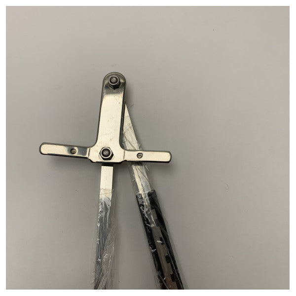 Vetus Dinpd Double parallel Windscreen Wiper arm 308 - 393 mm