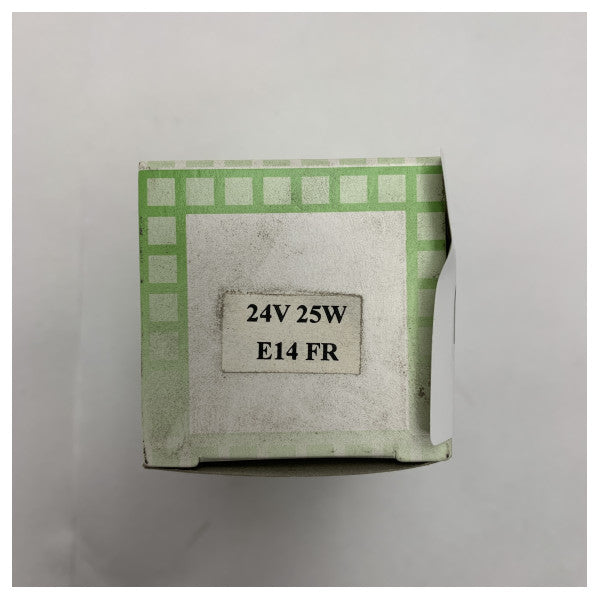 Lampadina marina 24V 25W E14 - Luce nautica impermeabile compatta e resistente