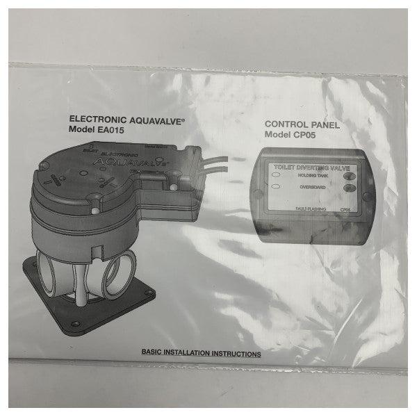 Електричний Y-клапан Trudesign з контролером - EA015 - CP05