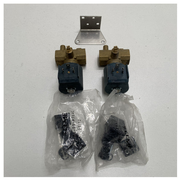 2x Quick EL0516 0.5 inch solenoid valve 12V - EL0516 1/2 12V