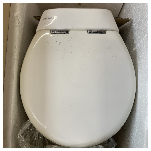 Tecma ELE024NW/P02CF Elegance elektrisk marinetoilet 24V med bidet