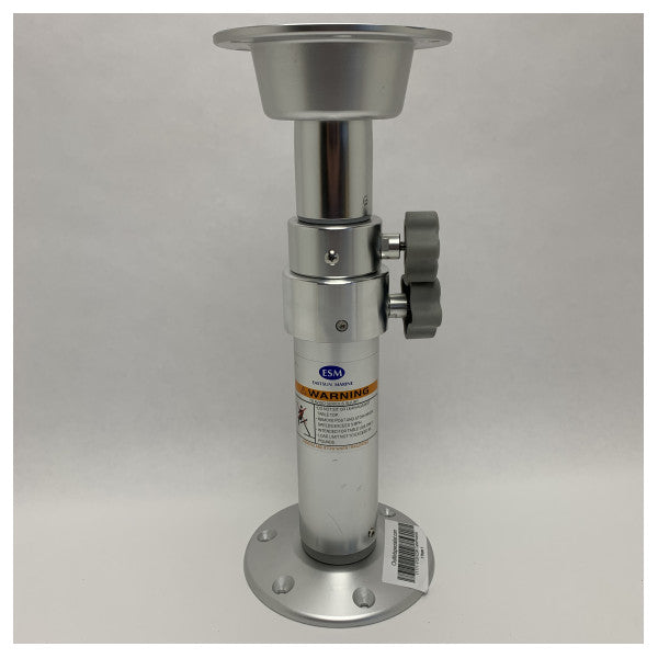 イーストサン・マリン・アルミ・テーブル・ペデスタル H450～778mm