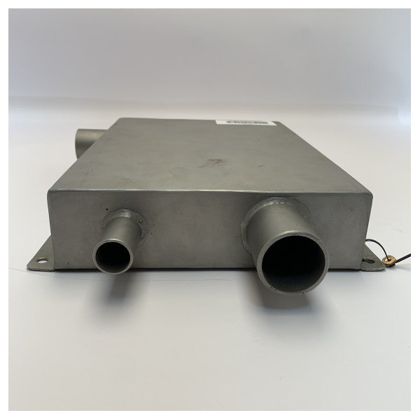 Stainless steel exhaust silencer 50 mm