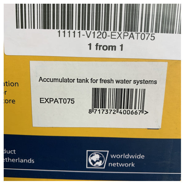 Vetus EXPAT075 idropulsore 750 ML 8,5 bar