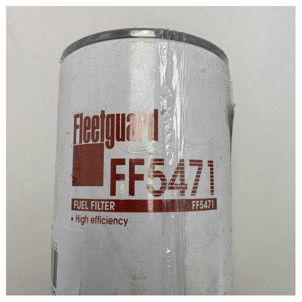 Fleetguard FF5471 is an engine fuel filter and water separator that is a spin-on type.