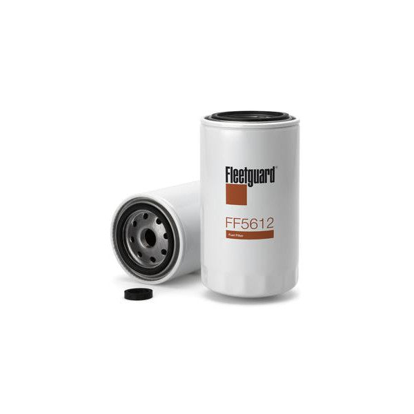 Fleetguard FF5612 fuel filter white spin-on