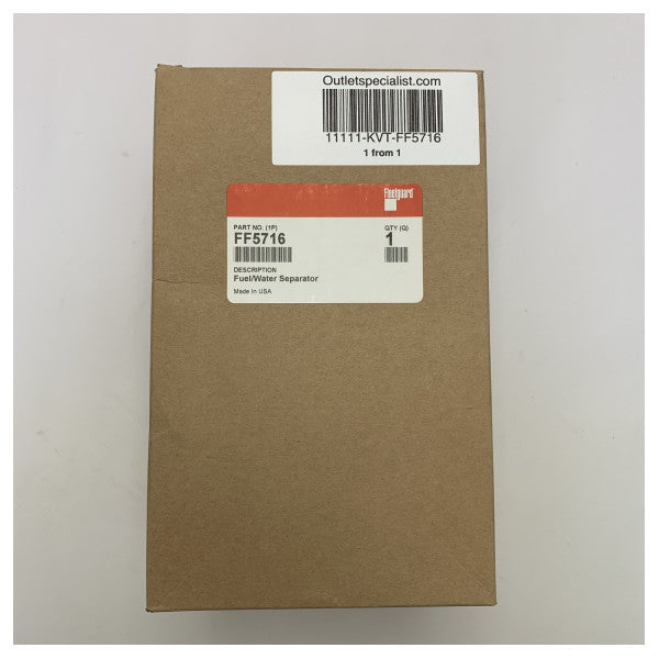 "La inserción del elemento del filtro de combustible del motor FleetGuard FF5716" 

The insert element of the FleetGuard FF5716 engine fuel filter.