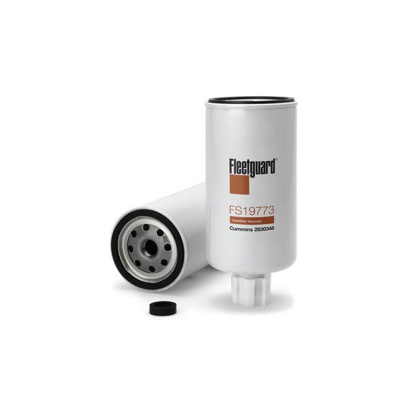 The FleetGuard FS19773 is an engine fuel filter and water separator.