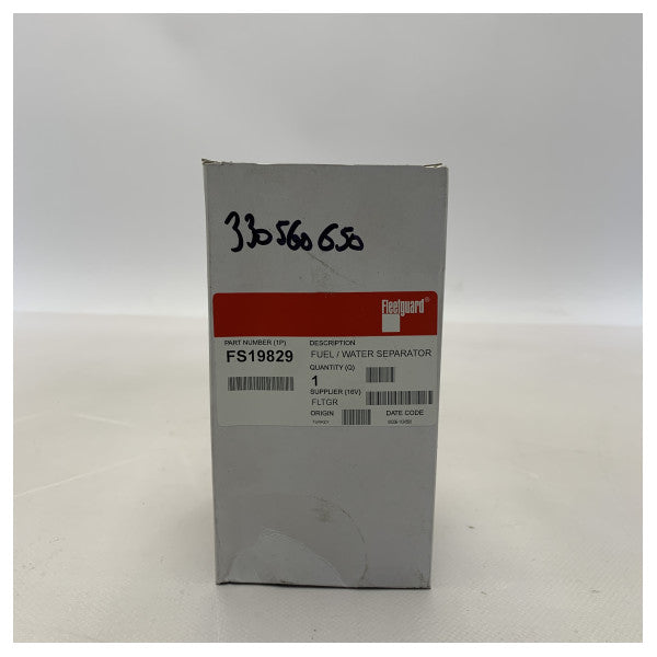 Fleetguard FS19829 fuel- | water separator insert cartridge λευκό