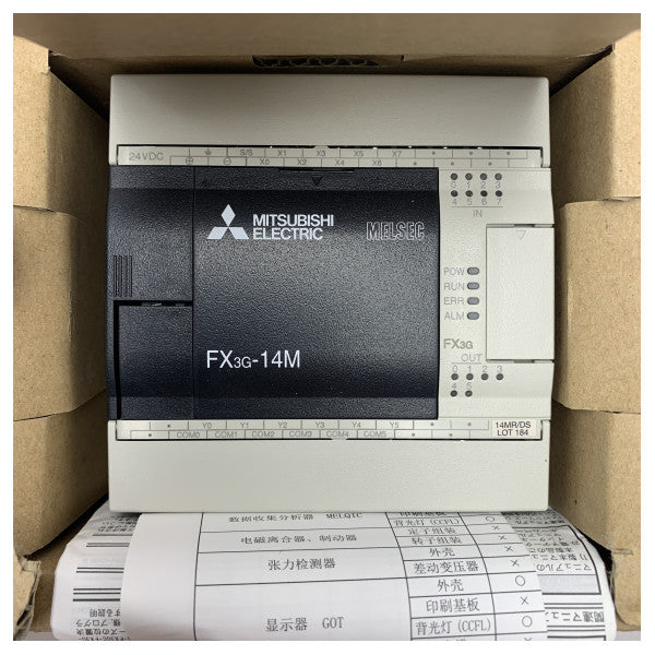 Mitsubishi FX3G-14MR/DS allround compact PCL