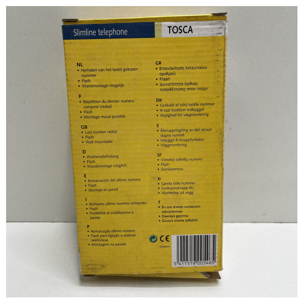 Topcom Slimline Telephone Tosca