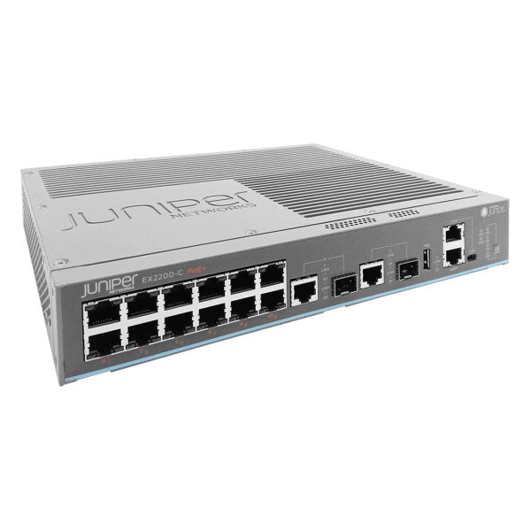 Juniper 12 port gigabit ethernet switch - EX2200-C