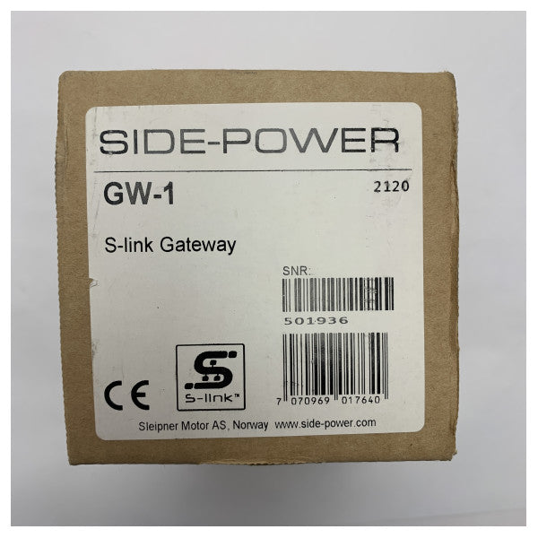 Side Power GW1 S-Link to Can-bus converter interface