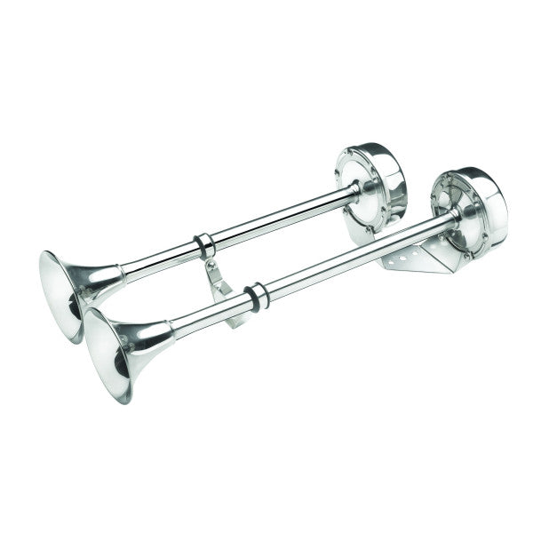 Vetus H12D double air horn trumpet stainless steel 12V