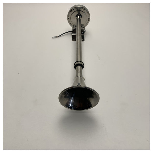 Vetus H12L trąbka powietrzna pojedyncza stal nierdzewna 12V 46 cm