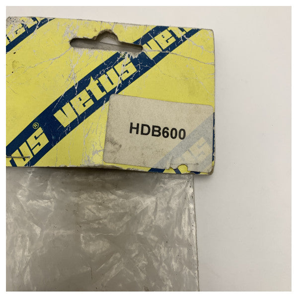 Vetus HDB600 escova limpa para-brisas em aço inoxidável 600 mm