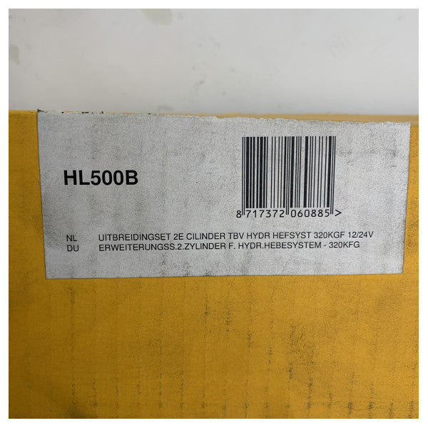 Vetus HL500B stainless steel lifting cilinder 320 KGF | 500 mm