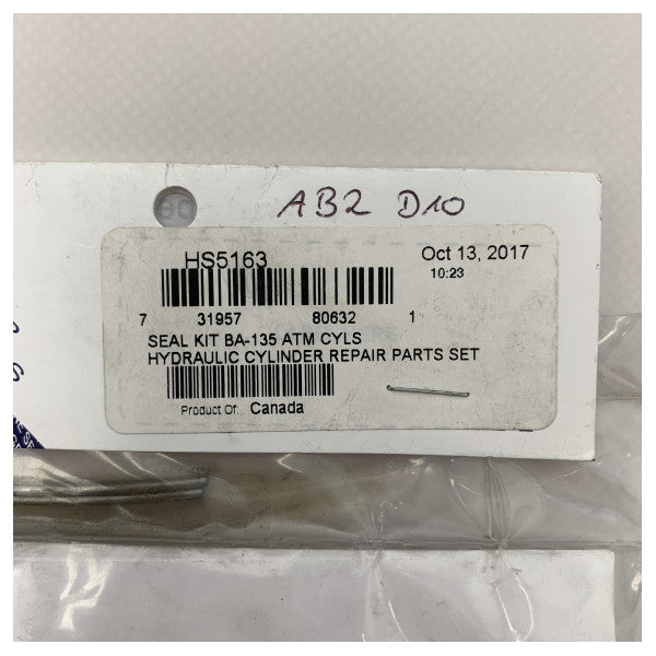 Dometic SeaStar HS5163 tiivistesarja BA135 ATM-sylintereihin