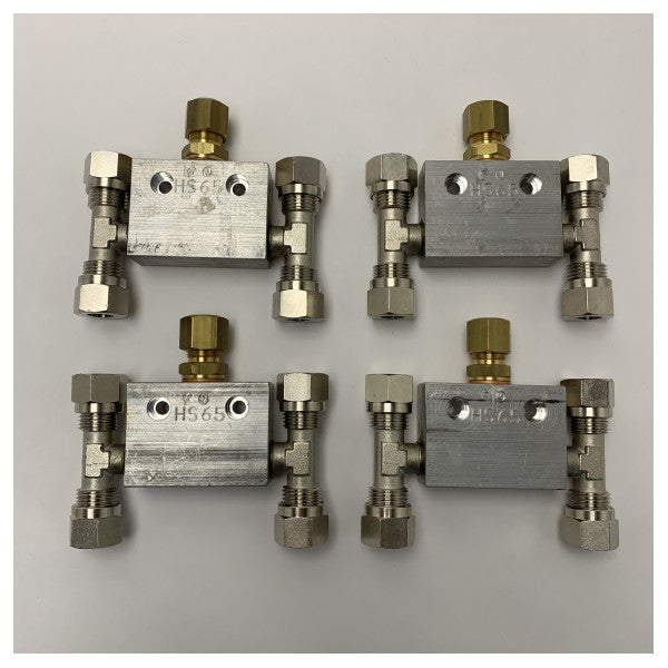 Vetus HS65 Hydraulic Overflow Valve for HTPP Pumps 4x