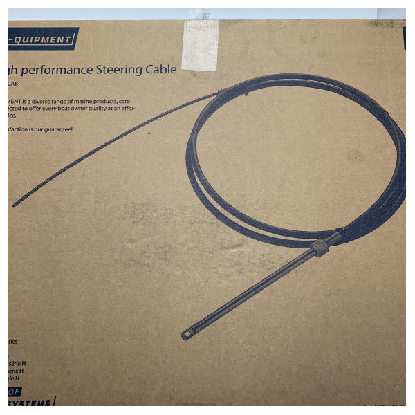 Vetus HZFKIT10 ZF manual steering kit 10 ft stainless steel