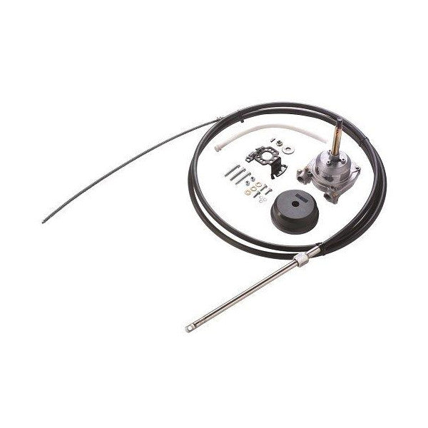Vetus HZFKIT8 ZF manual steering kit 8 ft stainless steel