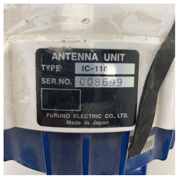 Unité d'antenne Furuno IC-118 FELCOM 18 | 19 D'OCCASION