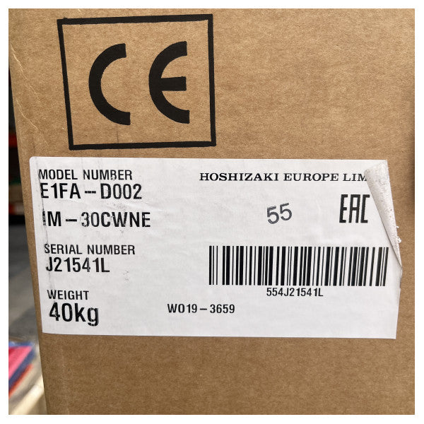 ホシザキ IM-30CWNE 製氷機 ステンレス製 32KG/日